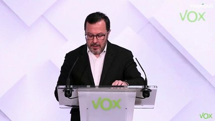 Vox, sobre la asistencia del rey a los actos por la muerte de Franco