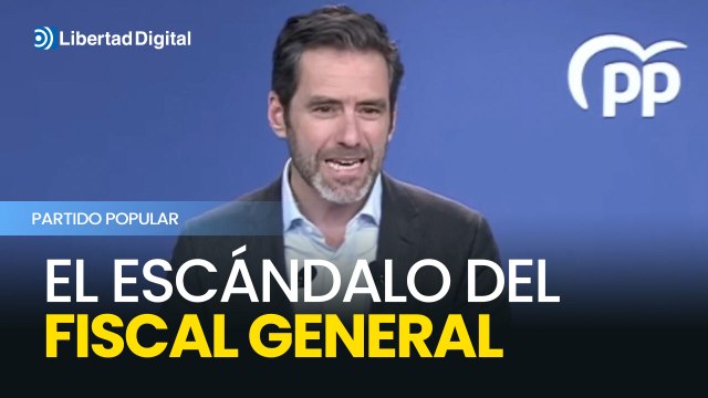 El PP denuncia un escándalo por los mensajes borrados del fiscal general