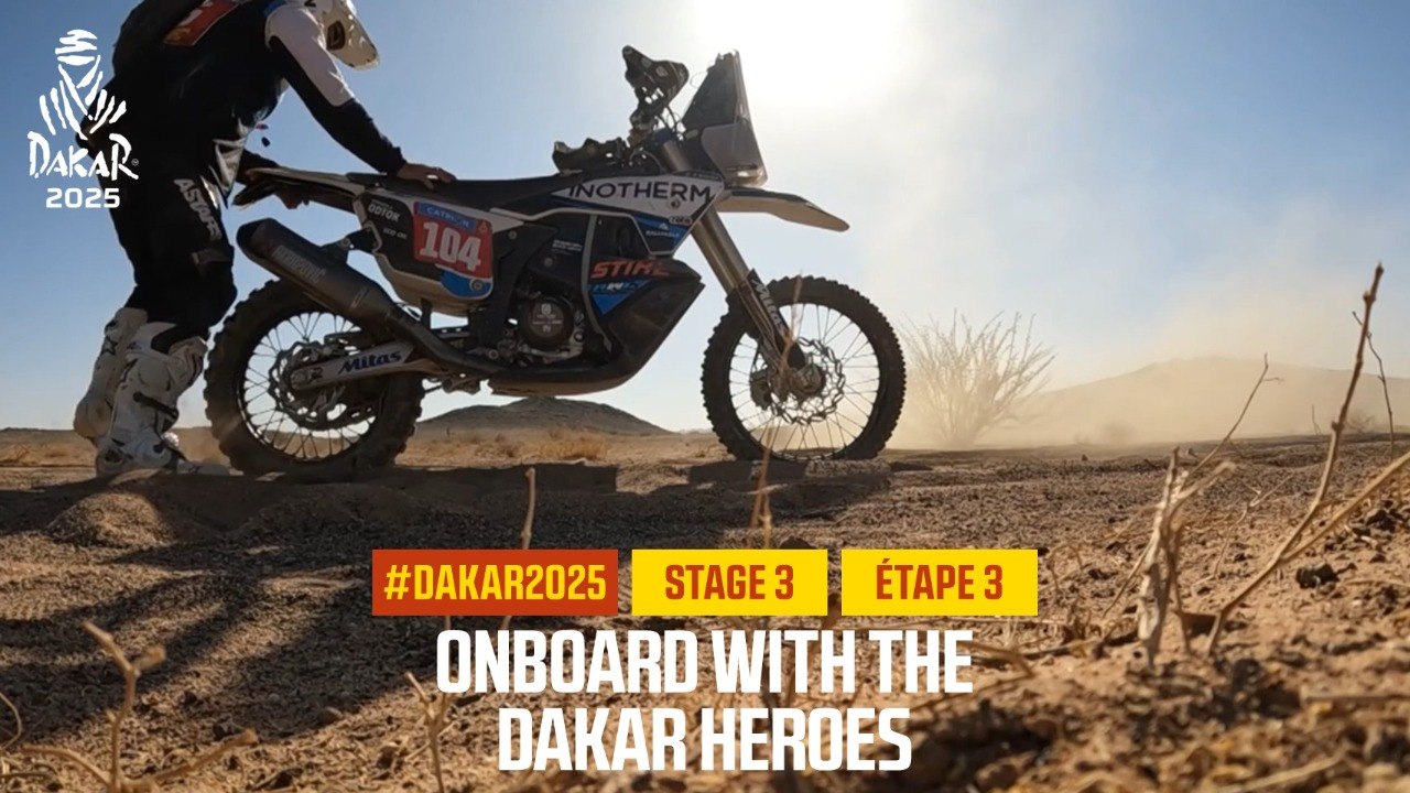 Daily onboard - Stage 3 - #Dakar2025