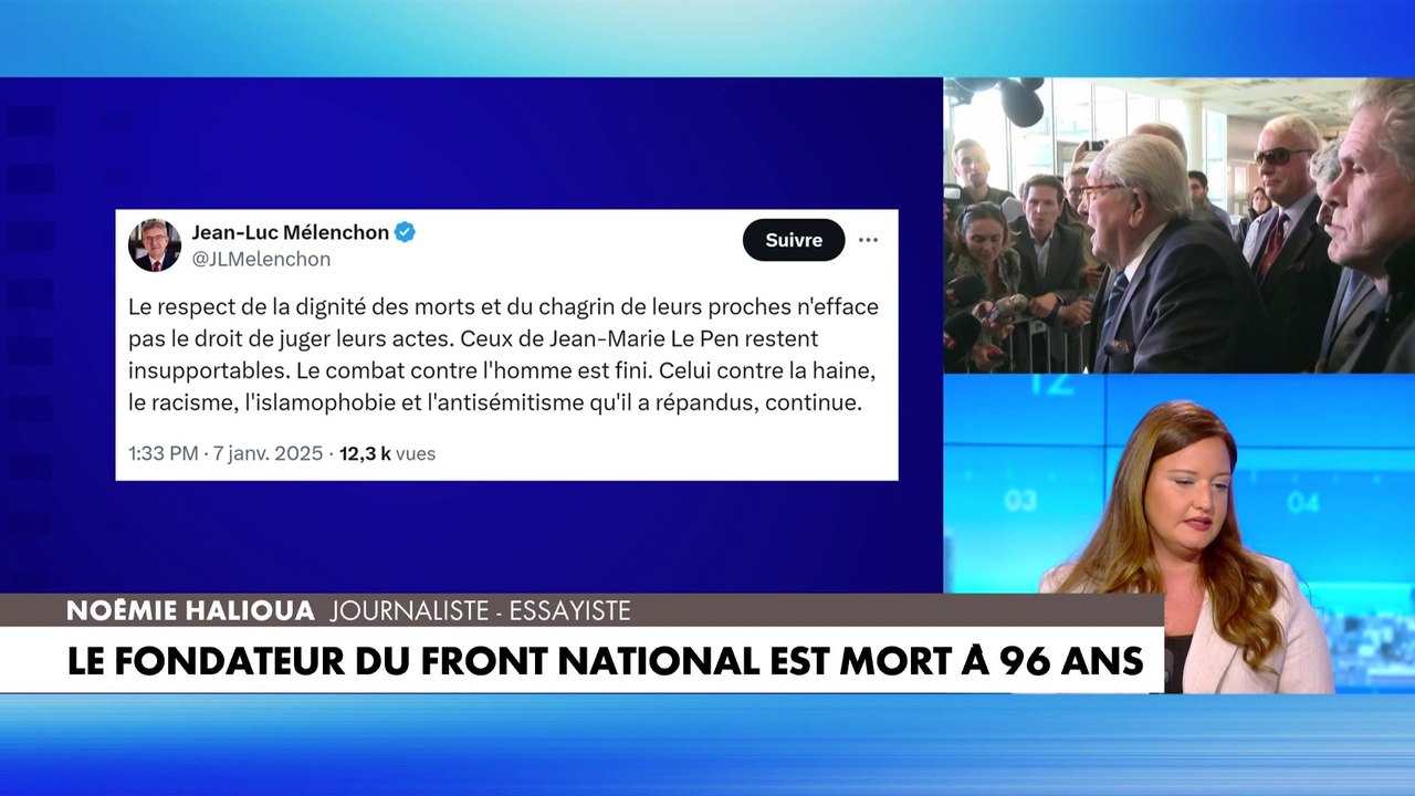 Noémie Halioua : «Jean-Luc Mélenchon représente cet antisémitisme qui tue.