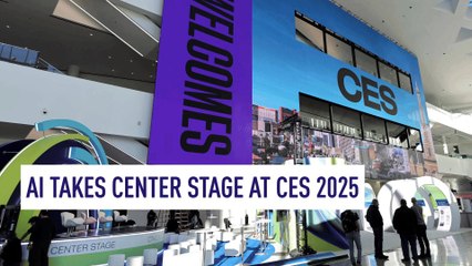 AI takes center stage at CES 2025