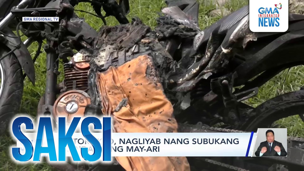 Saksi: (Part 1) Motorsiklong nagliyab; Person of interest sa pagpatay sa SEA Games medalist; Pagbilis ng inflation