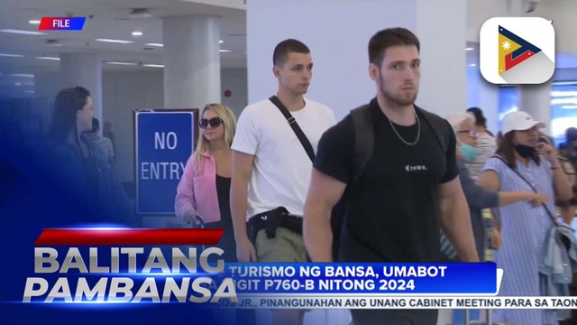 Kita ng turismo ng bansa, pumalo sa higit P760-B nitong 2024