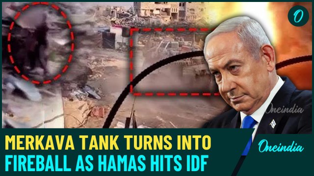 VIDEO: Al-Qassam Brigades Trap & Ambushes Israeli Troops Near Jabalai | Merkava Tanks Blown To Bits