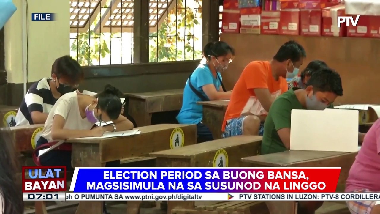 Election period sa buong bansa, magsisimula na sa susunod na linggo; Comelec, magkakaroon ng sariling checkpoint at maglalabas ng certification sa mga exempted sa gun ban