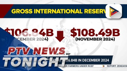 GIR level settles at $106.84-B in December 2024
