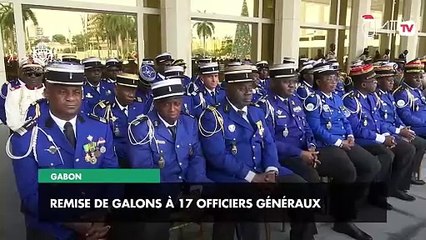 [#Reportage] Gabon : remise de galons à 17 officiers généraux