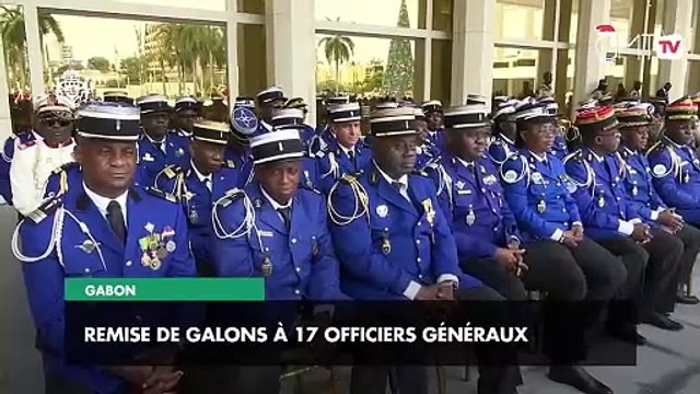 [#Reportage] Gabon : remise de galons à 17 officiers généraux