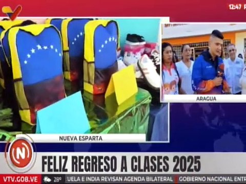 Instituciones aragüeñas reciben a niños y jóvenes para iniciar clases en paz y con alegría