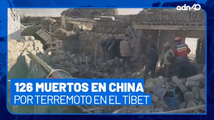 Así fue el terremoto en el Tíobet, en China donde murieron 126 personas