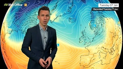 Met Office 14-Day Weather Forecast for January 7-20, 2024 🌦️