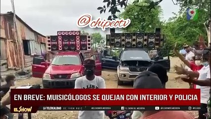 Musicólogos se quejan de Interior y Policía | El Show del Mediodía
