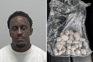 Police stop dangerous driver and discover £3k of cocaine and heroin strapped to his leg