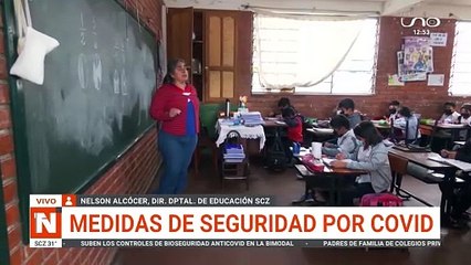 SCZ: MEDIDAS DE BIOSEGURIDAD A CLASES