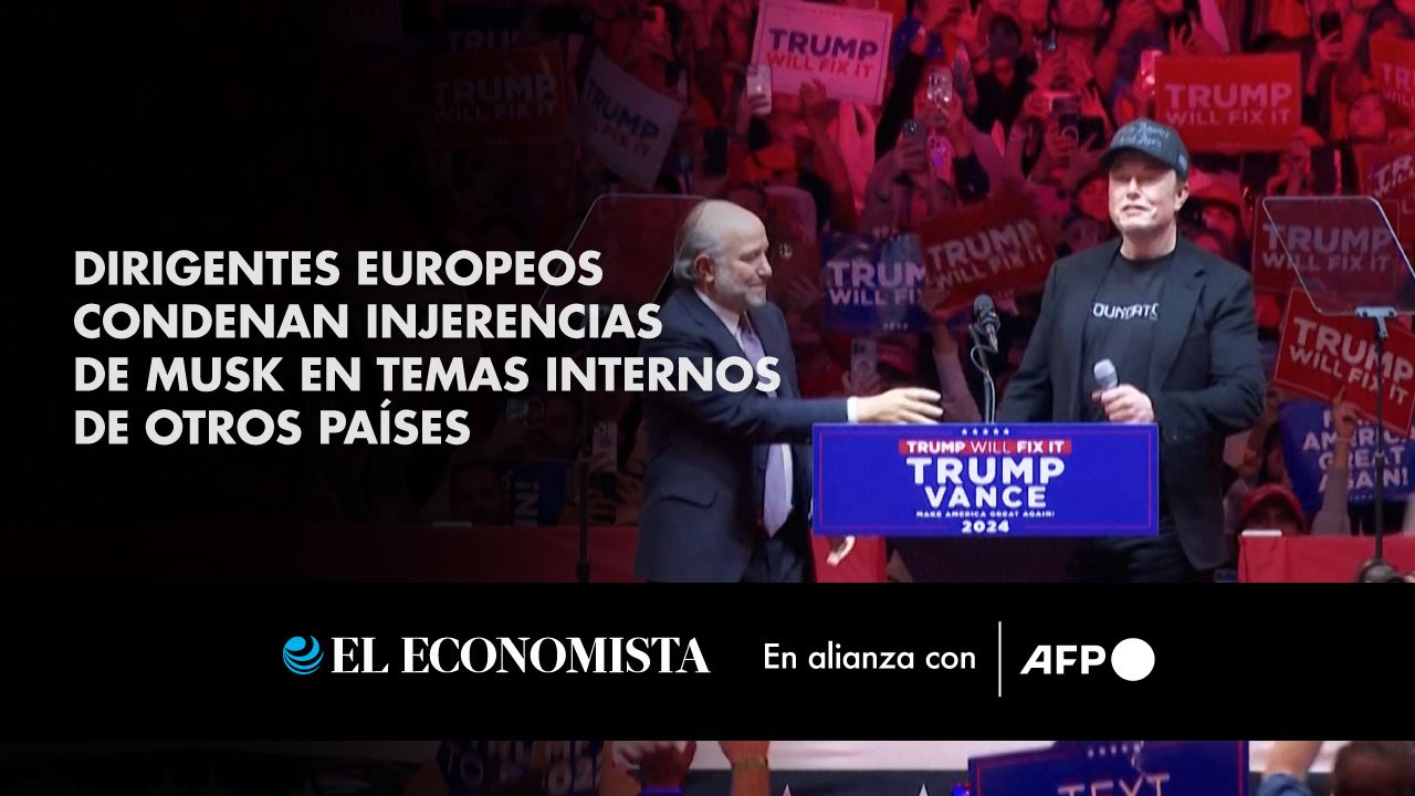 Dirigentes europeos condenan injerencias de Musk en temas internos de otros países