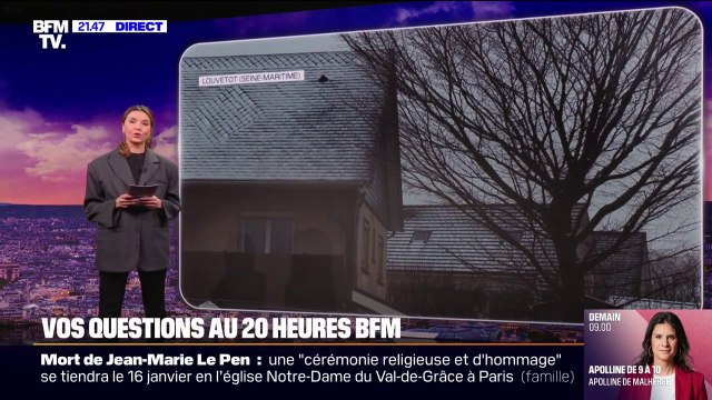 Est-ce qu'il y aura encore de la neige demain? Vos questions au 20 heures de BFMTV
