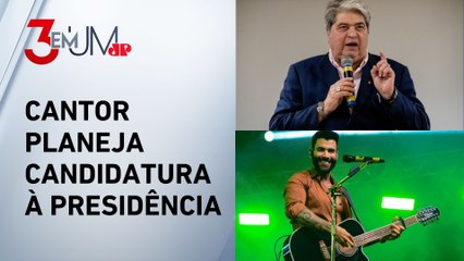 Datena aconselha Gusttavo Lima a desistir da política