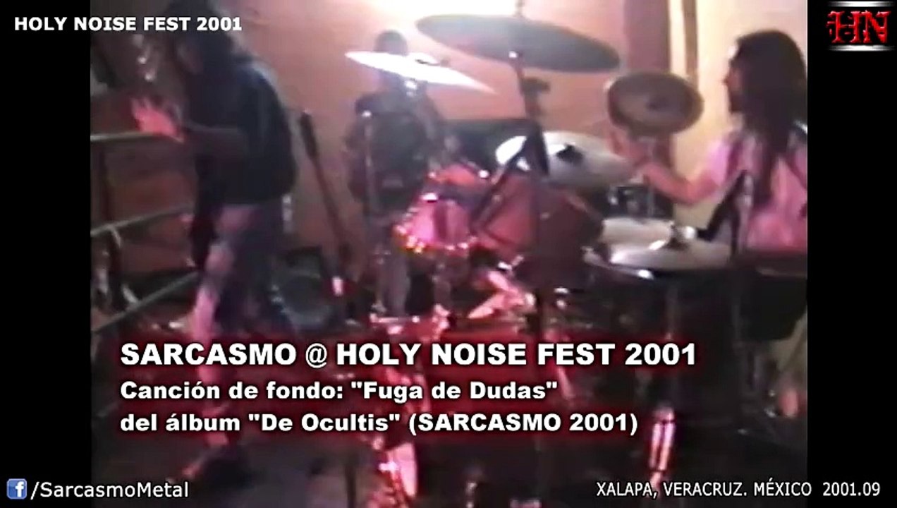 SARCASMO @ HOLY NOISE FEST 2001 (Septiembre 2001 Xalapa, Veracruz. México)
