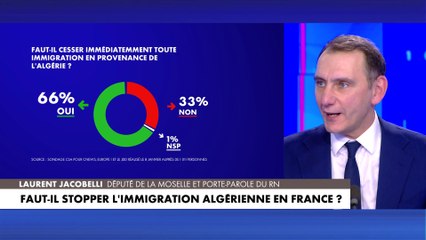 Laurent Jacobelli : «On ne peut plus accepter d'accueillir toute la misère du monde»