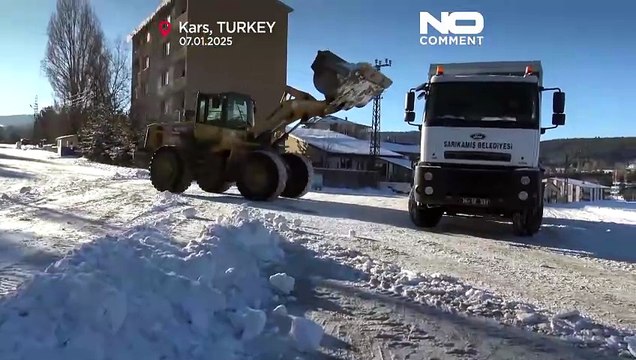 شرق تركيا تحت وطأة شتاء قارس: درجات حرارة تصل إلى 20 درجة مئوية تحت الصف