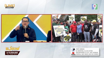 Musicólogos y Colmaderos protestan por medidas de interior y policía | El Show del Mediodía