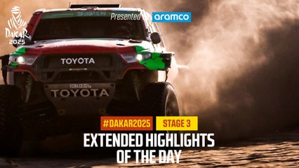 Extended highlights of Stage 3 presented by Aramco - #Dakar2025