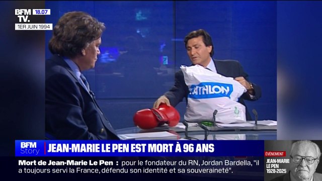 Ce débat m'a été imposé : Paul Amar livre les coulisses du débat entre Jean-Marie Le Pen et Bernard Tapie en 1989