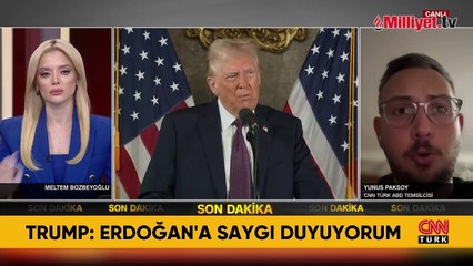 Trump'tan Erdoğan açıklaması: Arkadaşım ve saygı duyduğum biri
