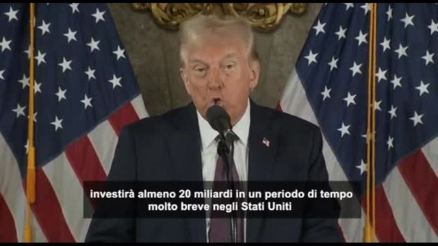 Trump: investimenti degli Emirati Arabi Uniti per 20 miliardi in Usa