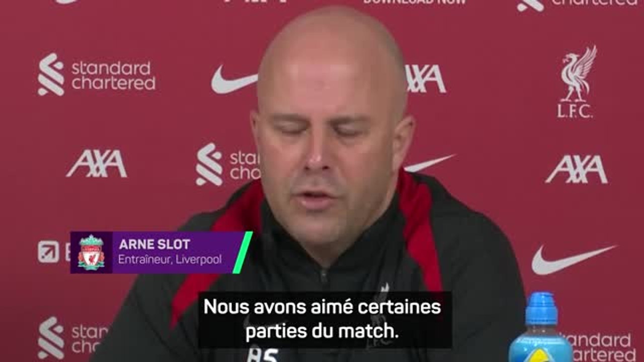 Liverpool - Slot : "Trent n'a pas joué son meilleur match contre Manchester United"