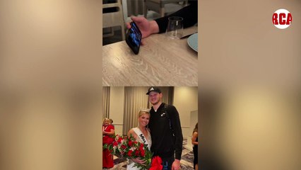La reacción de una estrella emergente de la NBA al saber que su novia es la nueva Miss América