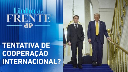 Macron: França é “aliado sólido” de Donald Trump | LINHA DE FRENTE