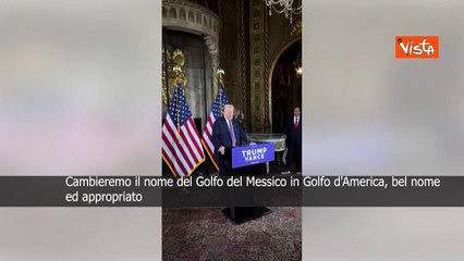 Trump: "Cambieremo il nome del Golfo del Messico in Golfo d'America"
