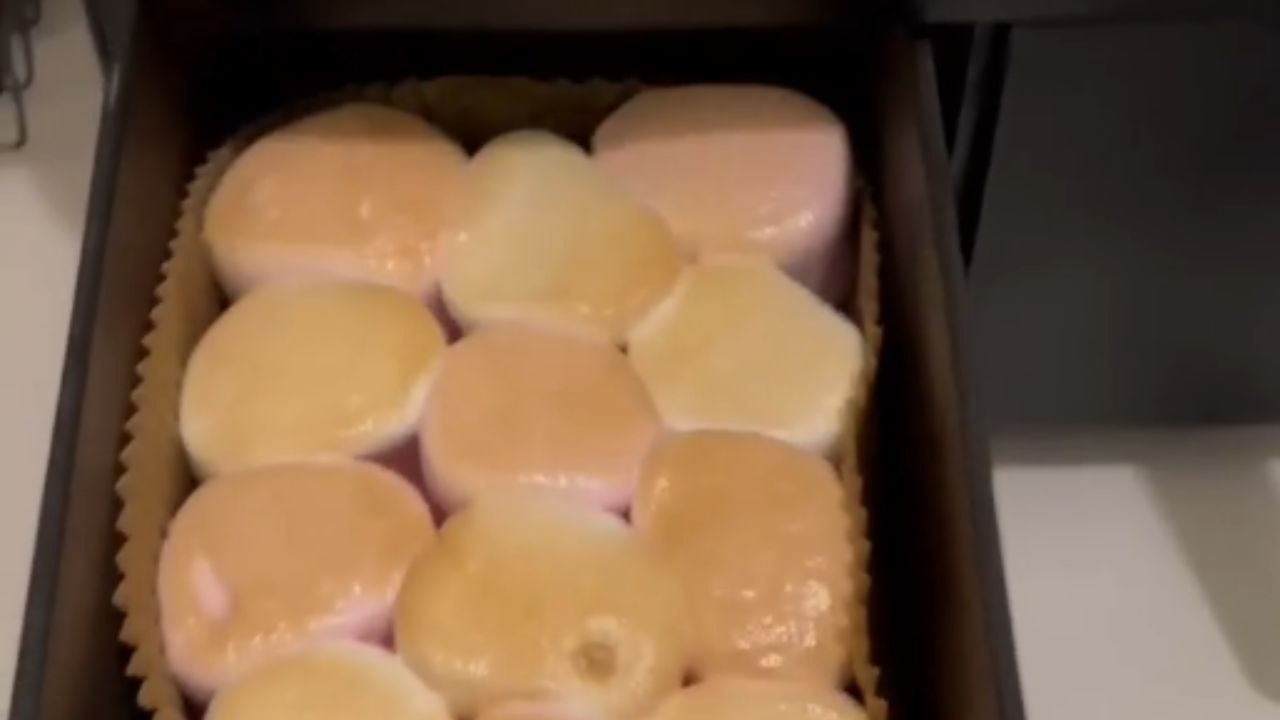 Girl makes quick S’mores at home using an airfryer in just a few minutes