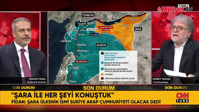 Dışişleri Bakanı Hakan Fidan'dan CNN TÜRK'te önemli açıklamalar