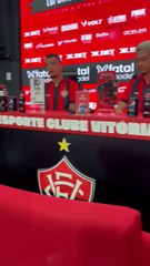 VÍDEO: Novo reforço do Vitória classifica chegada como "maior oportunidade da vida"; assista