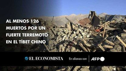 Al menos 126 muertos por un fuerte terremoto en el Tíbet chino