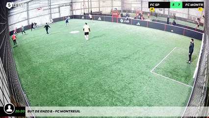 But de Enzo B - Fc Montreuil