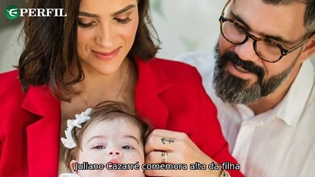 Emocionante: Filha de Juliano Cazarré tem alta, MC Loma revela segredo e Luciana Gimenez chora esquiando