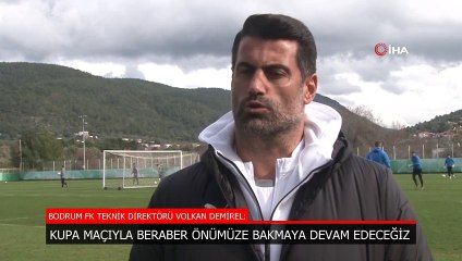 Volkan Demirel: Kupa bizim için değerli