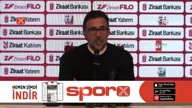 Ömer Erdoğan: Mağlubiyeti hak etmedik