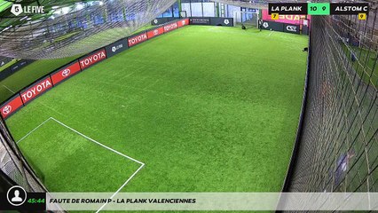 Faute de Romain P - La Plank Valenciennes
