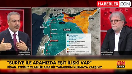 Bakan Fidan: YPG kendini feshetmezse askeri operasyon yaparız
