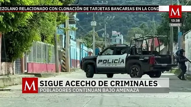 Pobladores de Comalapa, Chiapas, siguen bajo amenaza del crimen organizado
