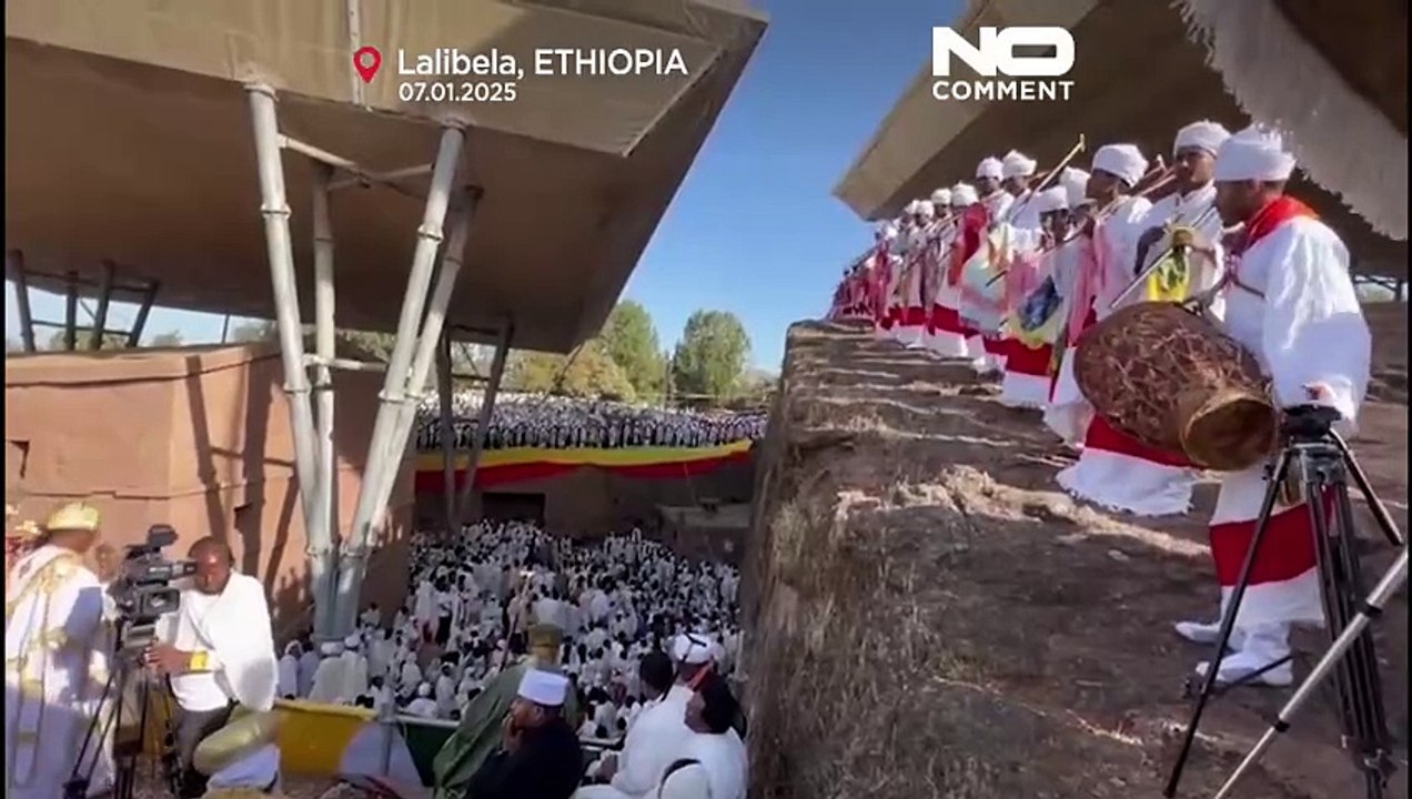 إثيوبيا تحتفل بعيد الميلاد حسب التقويم الشرقي ف...