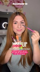 Makeup check: El secreto para cubrir ojeras sin pliegues ni cuarteo