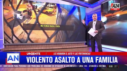 🚨LAS DOS CÁMARAS QUE CAPTARON EL ROBO EN LAFERRERE CON UN BEBÉ EN BRAZOS