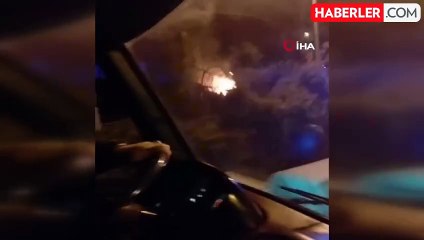 Zonguldak'ta Çatı Yangını Evi Sardı