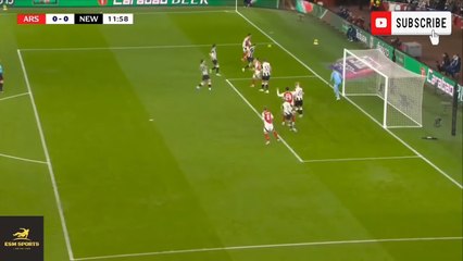 Arsenal vs Newcastle (0-2) Extended Highlights And Goals _ Carabao Cup Semi Final 2025