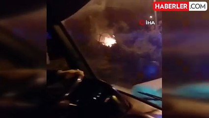 Zonguldak'ta Çatı Yangını Evi Sardı